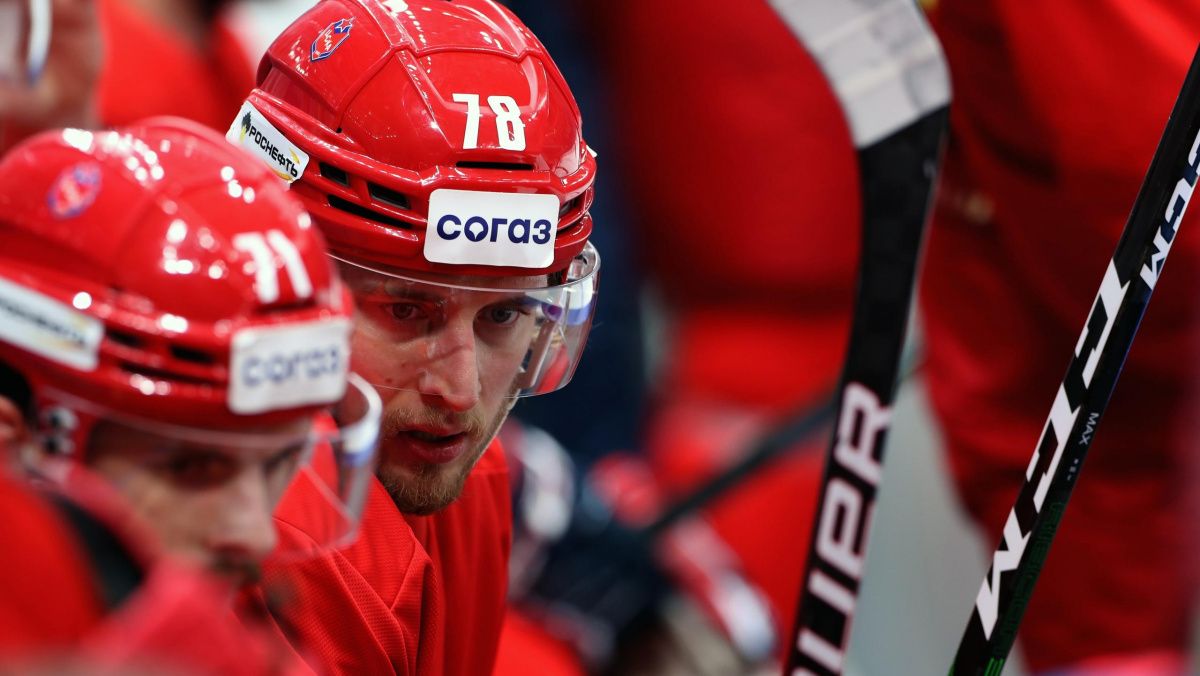 КХЛ дисквалифицировала одного из хоккеистов ЦСКА