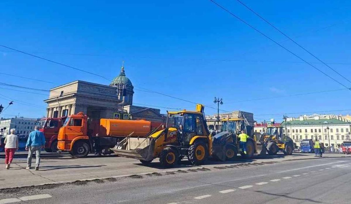 В Петербурге начался пятый этап ремонта Невского проспекта
