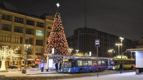 Бесплатный московский транспорт всю новогоднюю ночь будет возить пассажиров