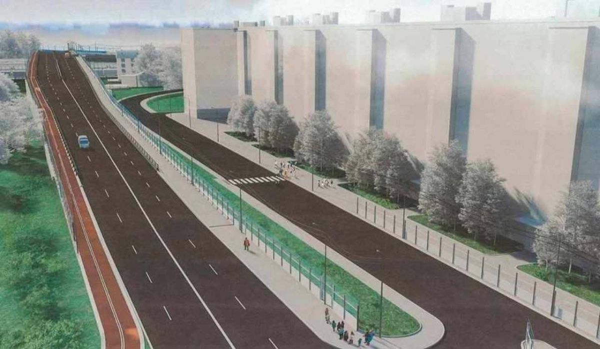 Движение на Цимбалинском путепроводе остановят в ночь на 5 июля