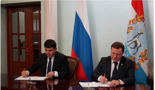 Губернатор Самарской области провёл рабочую встречу с делегацией из Узбекистана